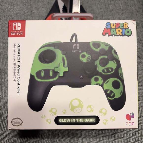 PDP Other - PDP REMATCH Glow Wired Controller - Nintendo Switch™